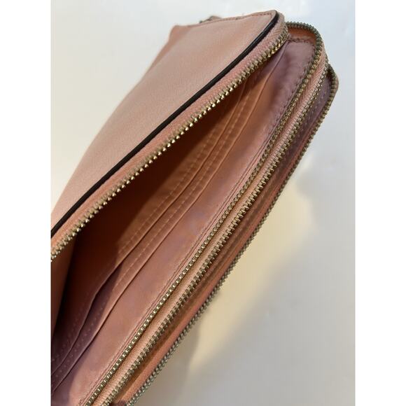 coach wristlet wallet double zip - Picture 9 of 10